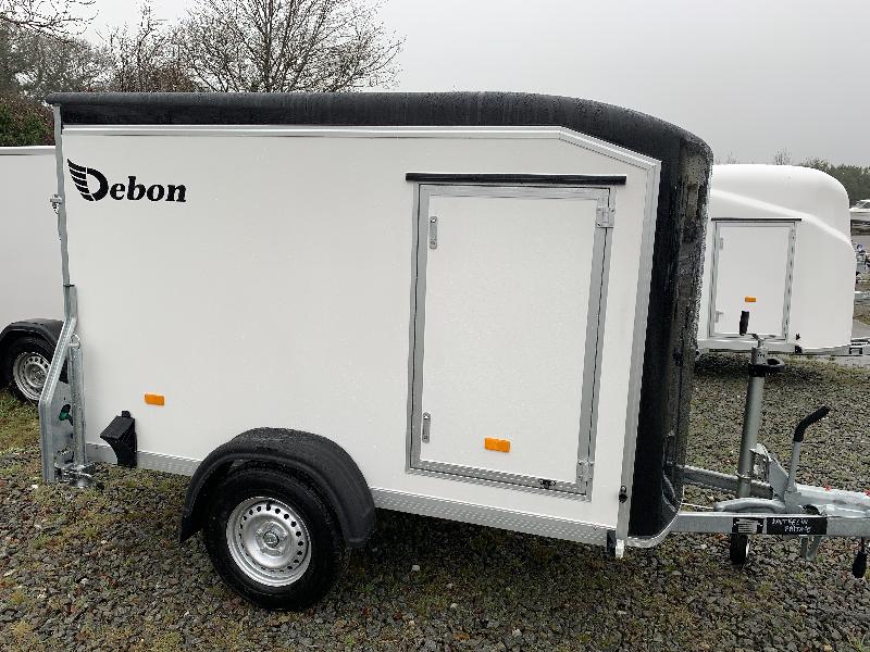 Remorque fourgon en polyester composite DEBON - C255 V2 - PTAC : 750 à 1300 kg - Référence - GD18 / G2702M_1