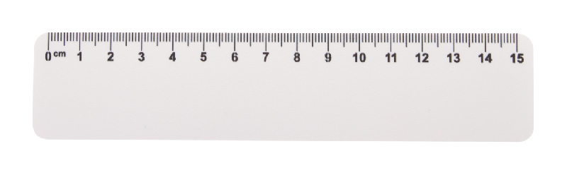 Règle personnalisée en plastique souple - 15 cm - Impression quadri UV LED_1