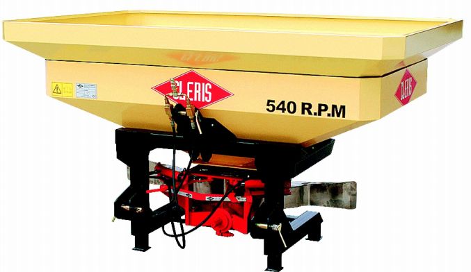Distributeur d'engrais ADS - 1500 Cleris - charge utile 1800 kg - capacité trémie de 800 à 2500 litres_1
