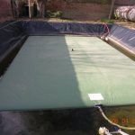 Citerne souple engrais liquide - Diva Plastiques - Volume 20 à 100 m3 - Dimensions 4,43x5,40m à 10,35x9,00m - Hauteur 1,10m à 1,40m_1