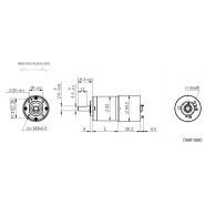 Pk32 - moteur courant continu - hennkwellse - dimensions: 32 mm de diamètre_1