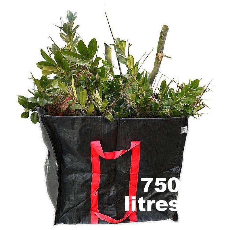 Sac big bag végétaux renforcé semi-rigide - 750L - autoportant et fond triple épaisseur_1