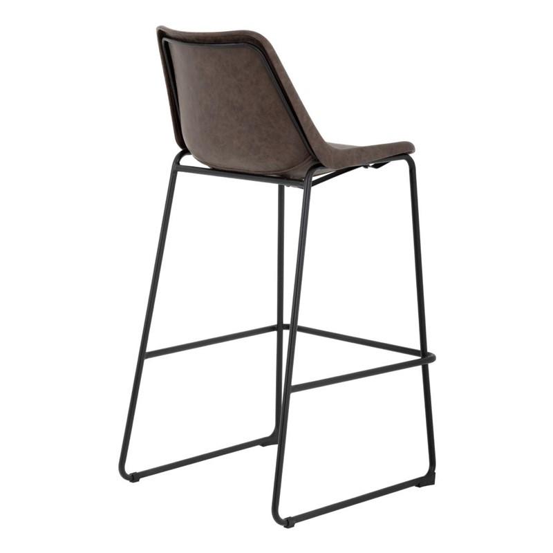 Tabouret haut Rodeo moka | Bolero - FB884_1
