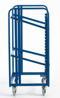 Chariot porte-bacs - Kalidesk - 200 kg - CC001-0465 - Norme Europe - Cadres métalliques inclinables_1