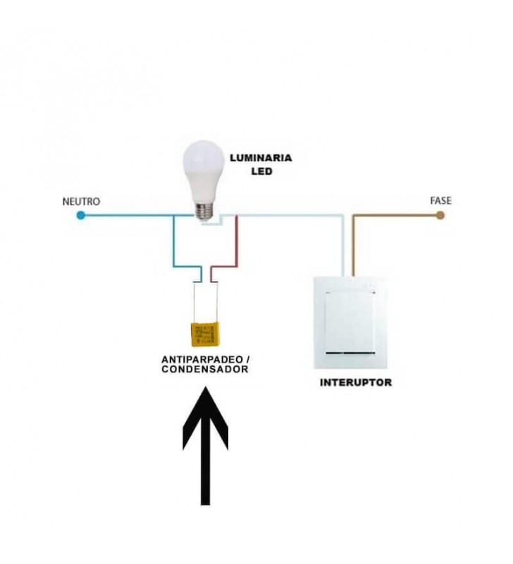 Kit de clignotants à LED - Réf 1007 - Anti-scintillement pour interrupteurs lumineux et variateurs_1