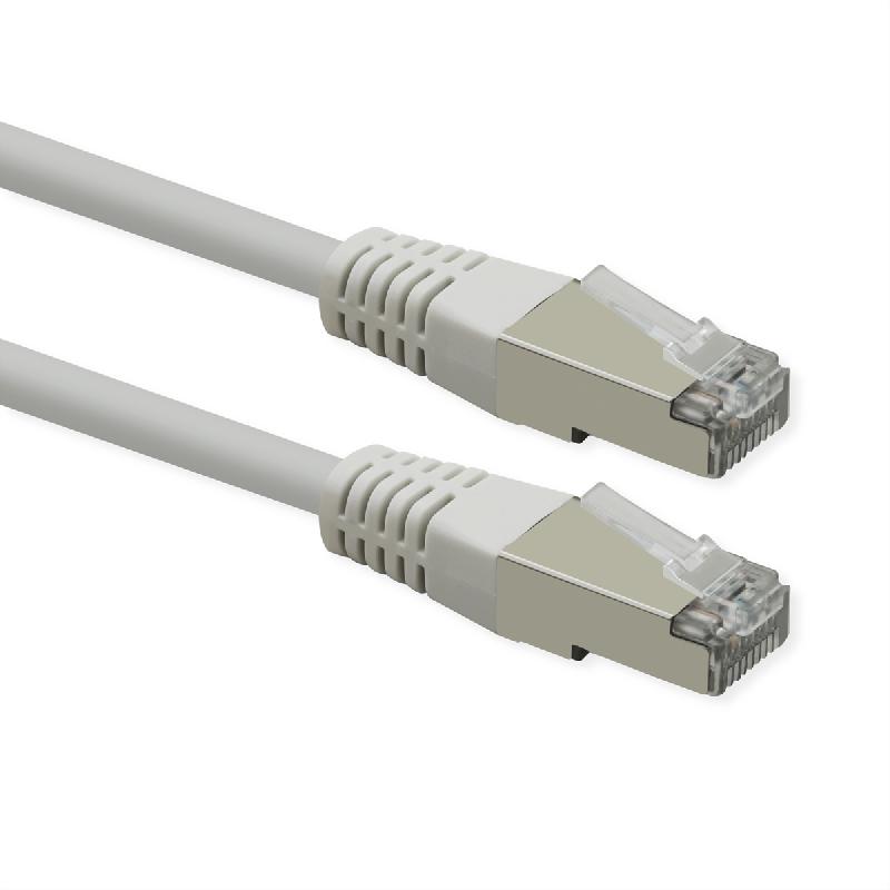 ROLINE Cordon Cat.6 (Classe E), PoE, S/FTP (PiMF) , blanc, 7 m_1