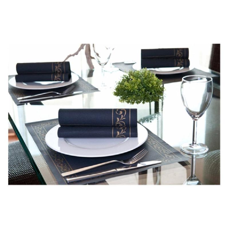 Set de table papier noir Troya 31x43cm - par 2000_1