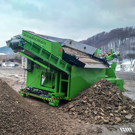 Crible stationnaire DB80 - 150T/heure - Équipement électrique DB ENGINEERING_1