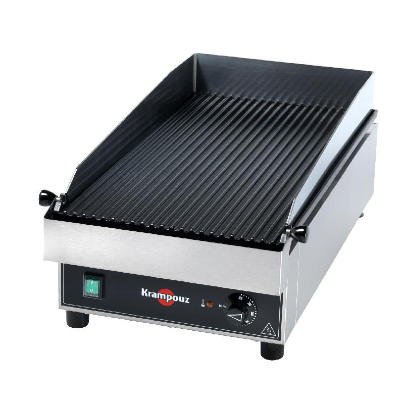 Grill électrique professionnel 34x64cm Krampouz_1