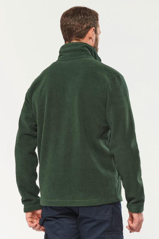 Veste micropolaire zippée homme - Réf: WK903 - WK. Designed To Work - 100% polyester antiboulochage_1