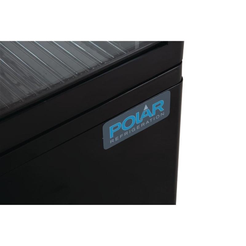 Vitrine réfrigérée positive noire Série C 68L | POLAR - CX577_1