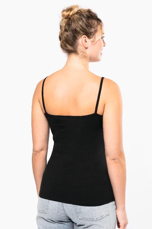 Débardeur à bretelles femme Kariban - Réf: K397 - 95% coton, coupe féminine, plusieurs tailles et couleurs_1