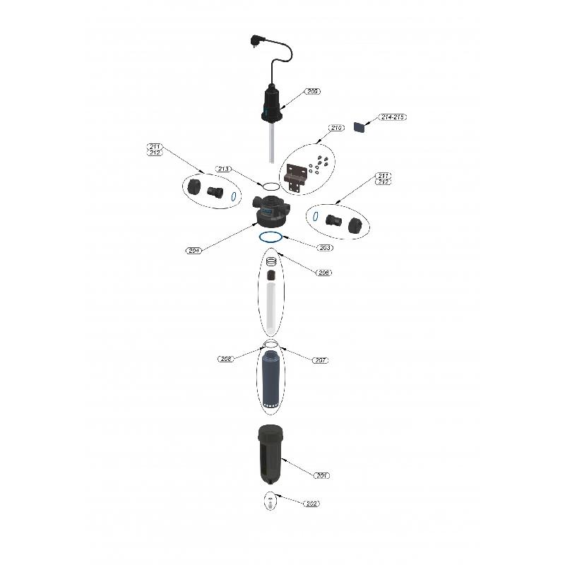 Stérilisateur uv eau 40w - mono-uv CINTROPUR 4100_1