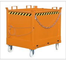 Type fb - benne à fond ouvrant - bauer gmbh - charge 1000 - 1500 kg_1