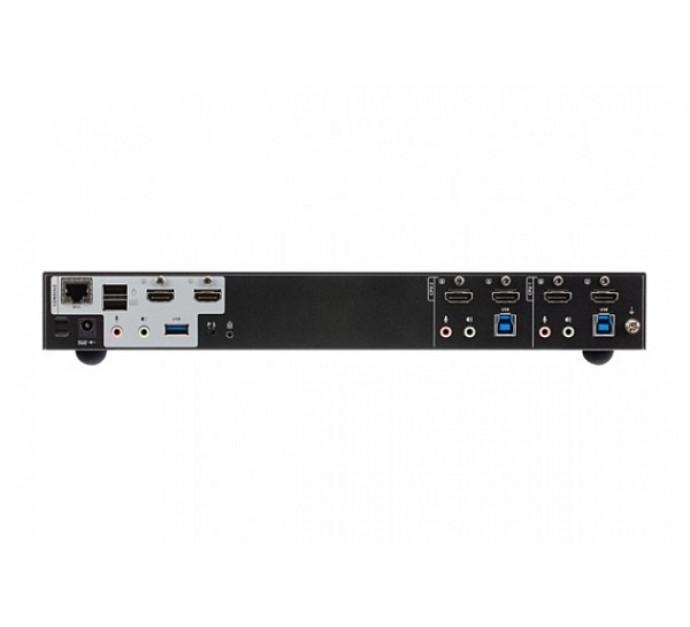 Aten CS1842 - KVM double écran 4K HDMI/USB 3.0 - 2 ports avec audio et télécommande_1