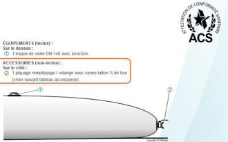 Citerne souple pour eau potable 10 000 litres - 304244_1