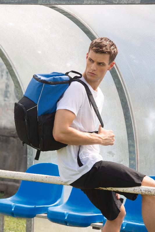 Sac à dos de sport recyclé - porte-objets imperméable, idéal sports nautiques - Réf: KI0176_1