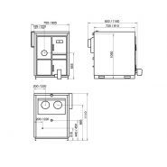 Terna S 27 - Chaudière à bois Thermorossi - Zone chauffante 252 m² - Double chambre de combustion et technologie thermocore_1