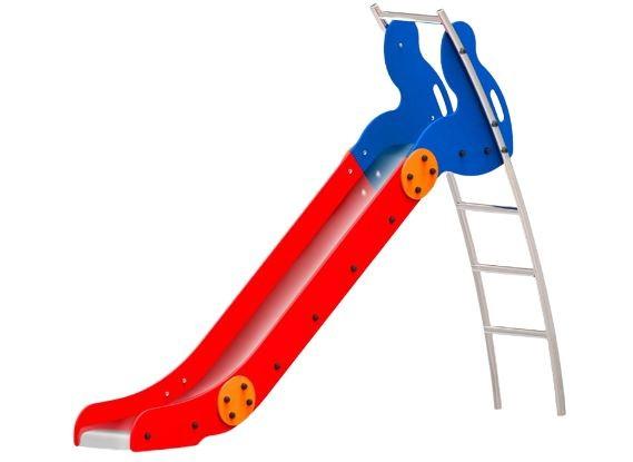 Toboggan rapide - PEHD - acier inox - Surface nécessaire 17.5m² ou 19.50m²_1