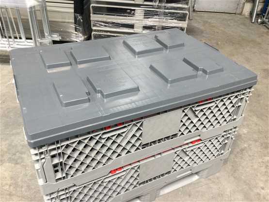 Coiffe pour réhausse pliable en plastique PEHD - COIFFE812PE - Dimensions 1200 x 800 mm_1