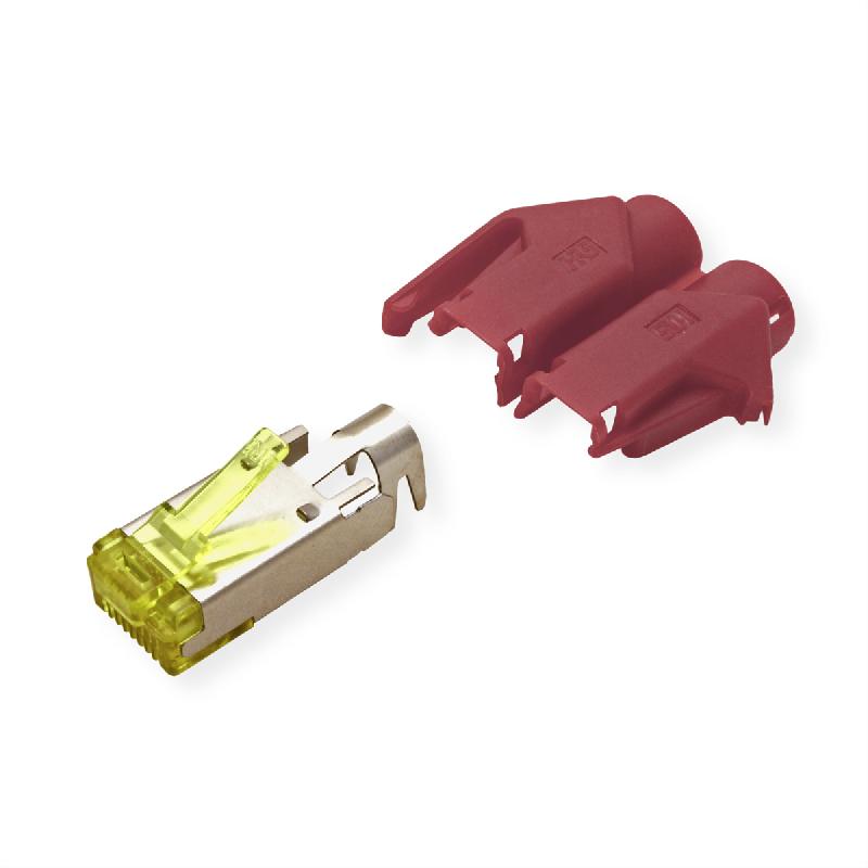 Connecteur HiRose TM31 blindé, manchon rouge, 50 pièces_1