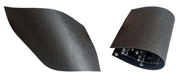 Module souple LED Curve pour écrans cylindriques et ondulés