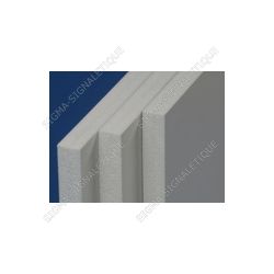 Mp0381 - Plaques en PVC expansé blanc - Sigma Signalisation - surface lisse, épaisseur 19 mm_1