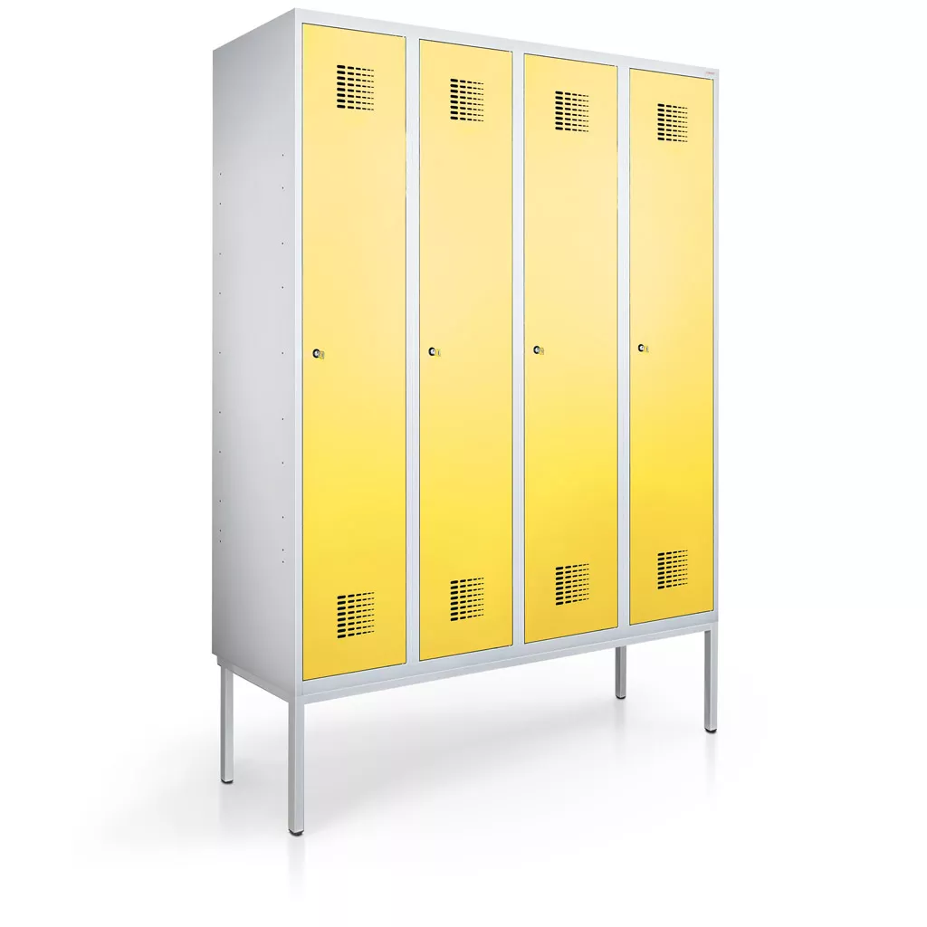 Vestiaire métallique  4 portes - 120 cm de largeur_1