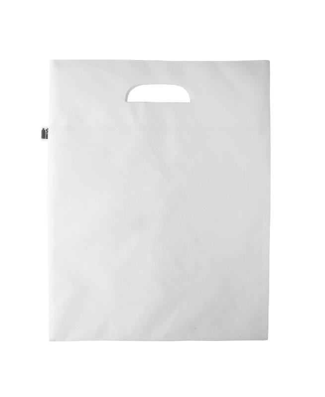 Sac publicitaire shopping en RPET non tissé - sublimation - poignées prédécoupées - 80 g/m²_1