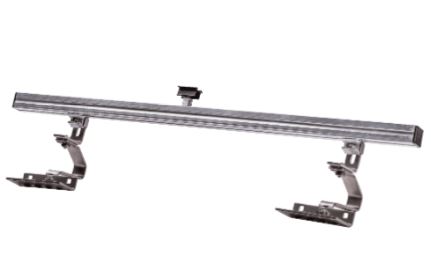 Kit de fixation sur toiture tuile 1x3 portrait pour 3 panneaux - Schletter, robuste et compatible à 90% des toits_1