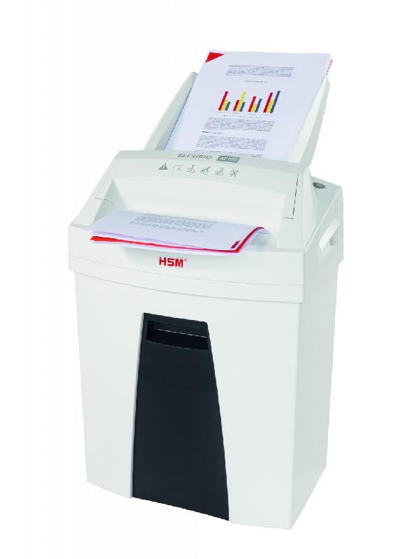 Destructeur de papier professionnel HSM Securio AF100 - Made in Germany - Cylindres de coupe en acier trempé_1
