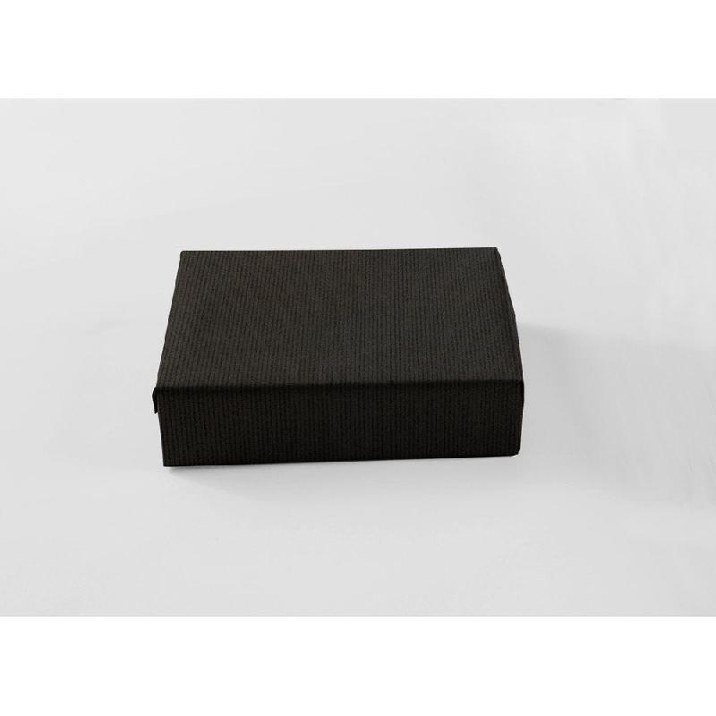 Papier kraft vergé noir 0,70x100 m - pour emballage cadeau et protection_1