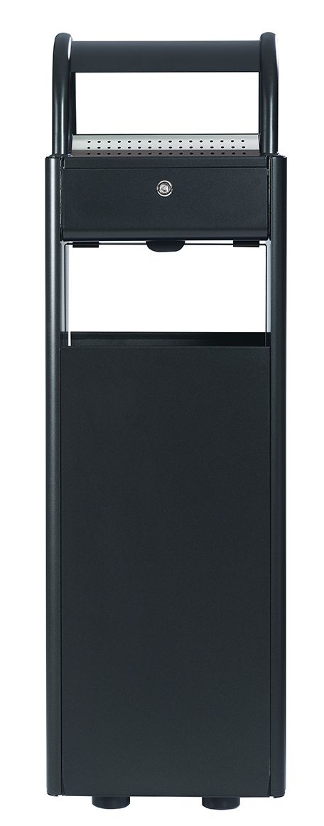 Réf. 56590 KOPA - Cendrier corbeille sur pied 6L/30L - Rossignol - Gris anthracite_1