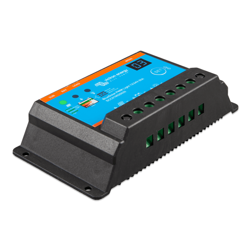 Régulateur solaire PWM 20A 12/24V - Victron Bluesolar avec écran LCD et prises USB_1