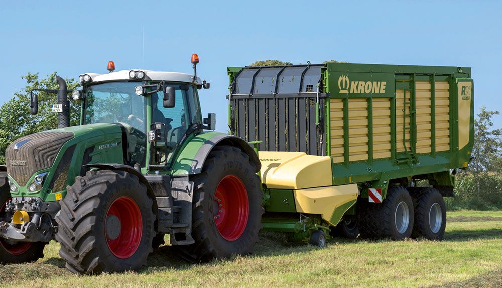 Rx 360 - autochargeuse Krone - structure robuste en acier - 36 m³ - polyvalente GL/GD_1