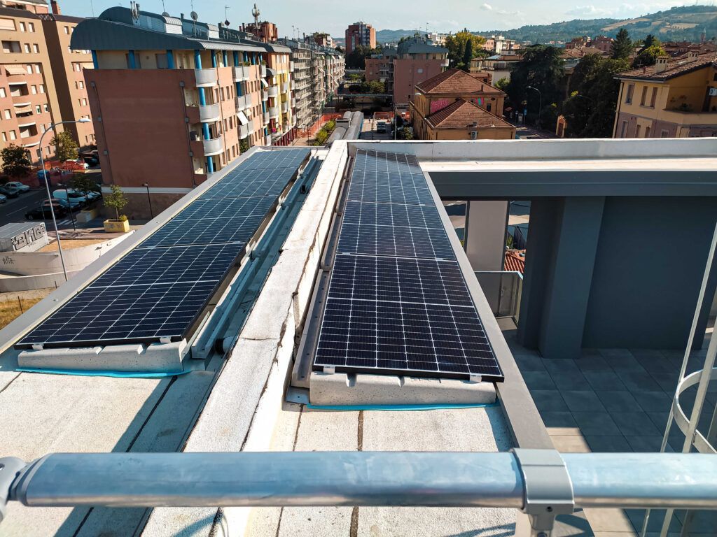 Support photovoltaïque 5° et 10° - Au sol ou sur toit terrasse_1