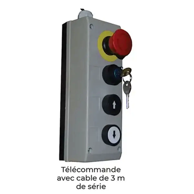 Table élévatrice fixe électrique 1 tonne - 220V - HWLC1000/220V_1