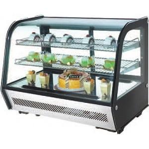 Vitrine réfrigérée positive panoramique - 160 litres - 3 niveaux - 230W - 874x568x686_1