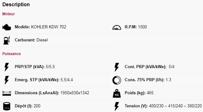 Gen5,5KC-IN - Groupe électrogène industriel - Genesal Energy - Statique insonorisé - Puissance XS (5,5-22 kVA) - 50 Hz - Trois phases_1