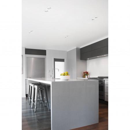 Luminaire encastré au plafond - Kore LED COB 2x6.50W - 3000K - Blanc - Marque INDELUZ_1