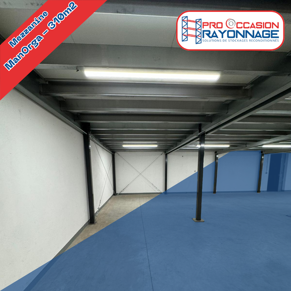 Mezzanine industrielle - 310m²  - ManOrga_1