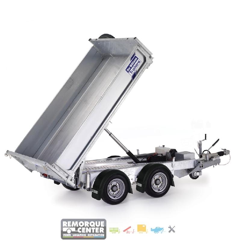 Remorque plateau IFOR WILLIAMS - LM125 - 362x168 cm - PTAC : 2700 kg - Reference LM146G-IFW_1