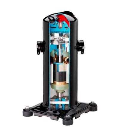 Compresseur frigorifique Copeland ZXI15KCE TFD647 400/3/50 Tube - application basse pression - hermétique scroll_1