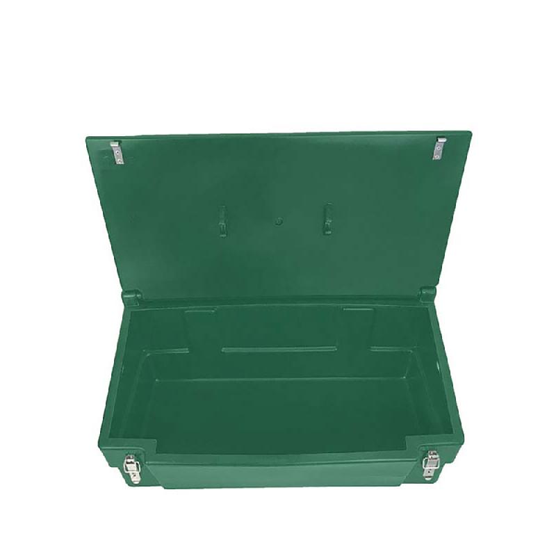 Bac de stockage alimentaire 100L - polyéthylène haute densité - grenouillères cadenassées - Plast'Up Rotomoulage_1