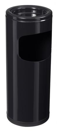 Cendrier 0,15L / Corbeille 12,5L à poser Gris Manganèse - CENDEO - Fabrication française et recyclable_1