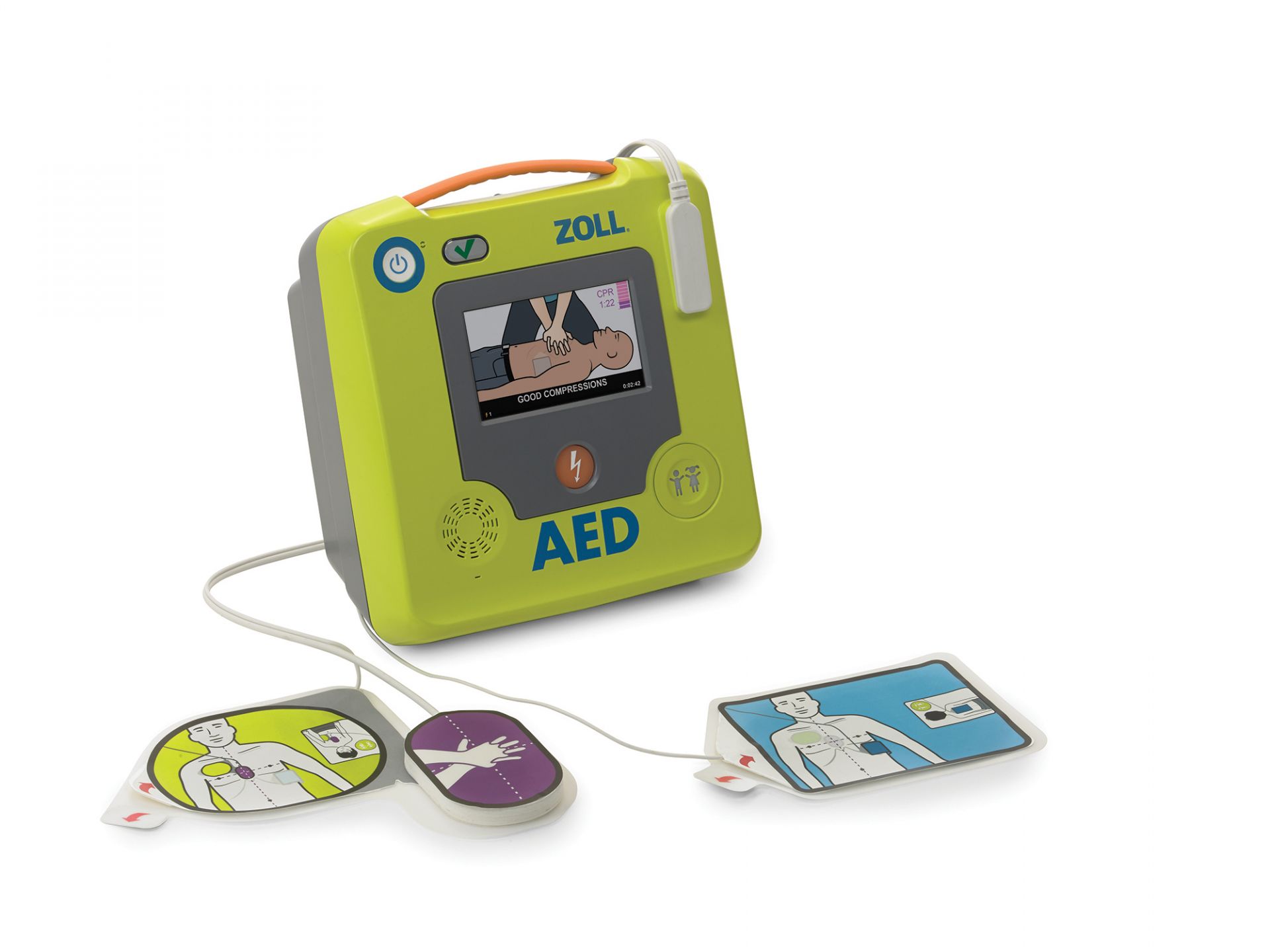 Défibrillateur aed3 zoll medical - version semi automatique_1