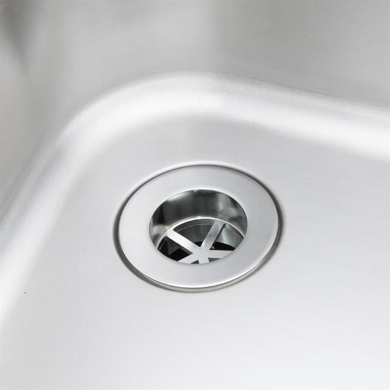 Plonge inox 2 bacs et égouttoirs - P 600 x L 2100 mm | Vogue_1