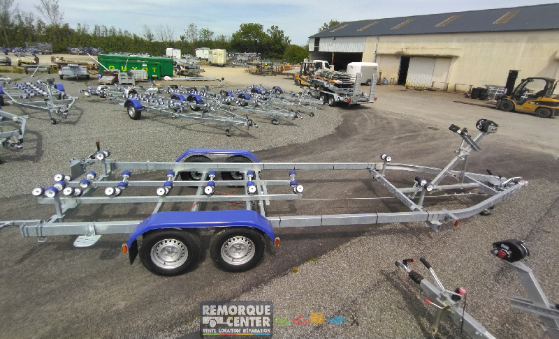 Porte bateau multi-rouleaux GALAXY - GD16 / G2572 - PTAC 3200Kg - 2 essieux - K3 406 204 3500 3B HD E - Sun Way_1