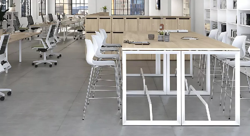 Table haute avec repose pieds So Irun_1