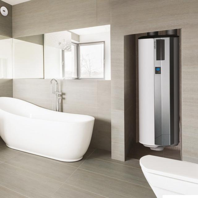 Chauffe-eau thermodynamique Aquacosy AV sur VMC avec ventilateur 200L - Atlantic - 350102_1